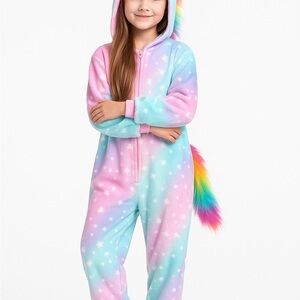 Kids Unicorn One Piece Costume and Pajama